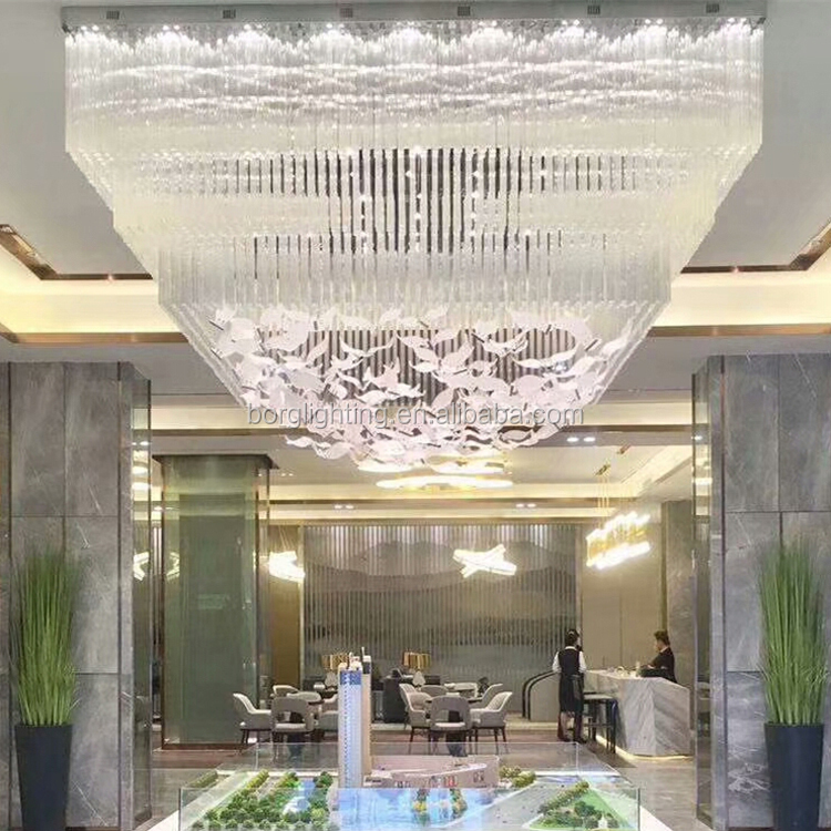 New Stylish Double Layer chandelier crystal beads chandelier led lights chandeliers pendent