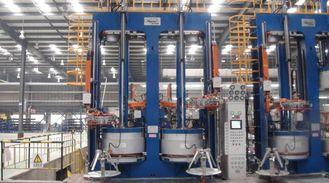 Full Automatic Rubber Plate Vulcanizer Vertical PLC Tyre Vu