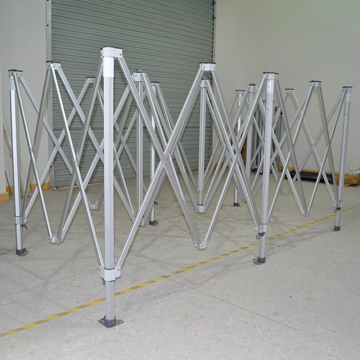 FEAMONT Deluxe Hexagon Trade Show Tent 3x6M with 50MM Aluminum Frame