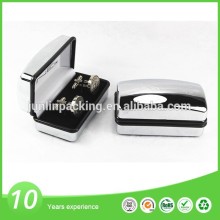 2016 hot seller silver chrome souvenir cufflink box