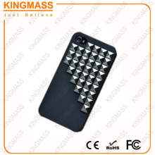 Popular stud phone case for apple iphone 4/4S