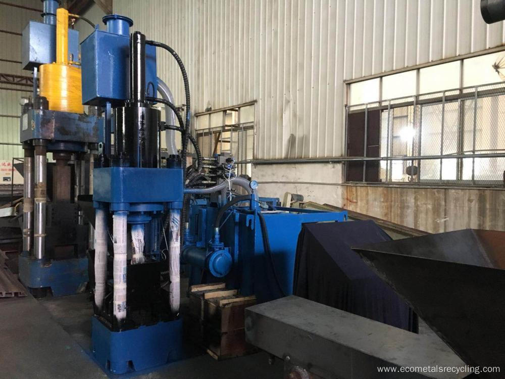 Hydraulic Vertical Metal Briquetting Press Machine