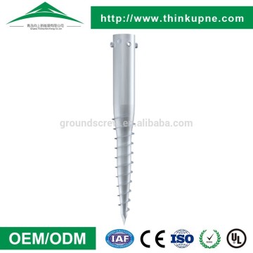 Superior service brilliant quality easily assembled screw in ground anchors
