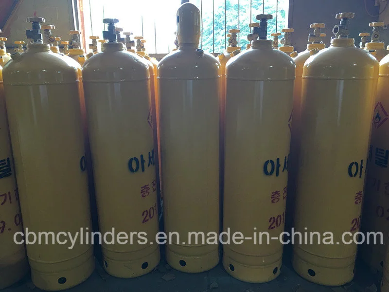 40L Yellow Dissolved Acetylene Cylinders