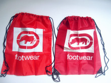 Made in China 210D Polyster Wholesale Custom Promotional Drawstring Shopping Backpack Bags