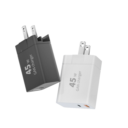 QC3.0 PD3.0 45W Gan Charger para teléfono móvil