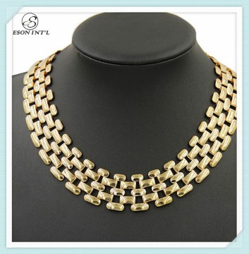 Wholesale Gold Circle Necklace,Broad Gold Circle Necklace for Women
