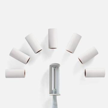 Hot Sale Reusable Sticky Paper Clothes Roller Brush - Pet Hair Remover Lint Rollers Brush