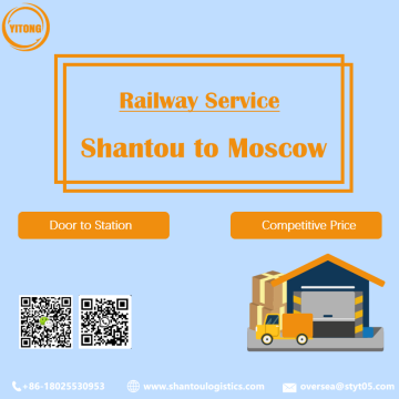 Service ferroviaire de Shantou à Moscou