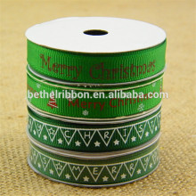 Character printed grosgrain ribbon for DIY