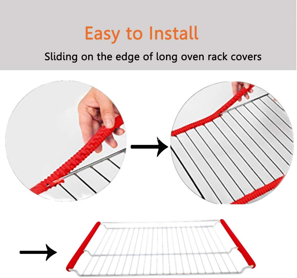 Oven rack covers