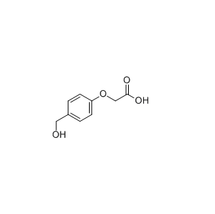 4-(Hydroxymethyl) Phenoxyacetic 산 CAS 68858-21-9