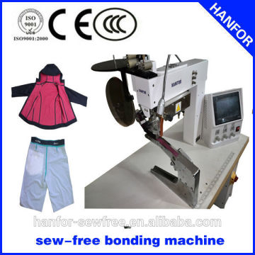 shanghai hanfor Sealing technology seamless sportswear bonding Machine for sale