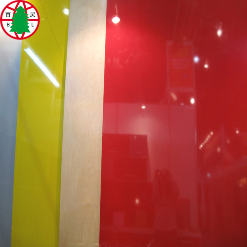 High glossy UV melamine particleboard for wardrobe cabinet