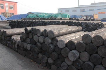 Raw material of graphite electrode