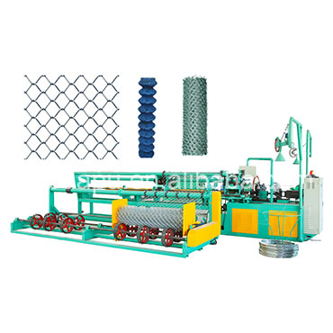 Semi automatic chain link fence weaving making machine with low price