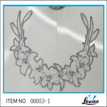 Decoration Hot Fix Adhesive Rhinestone Neckline