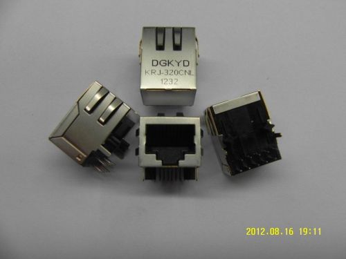 21.3mm Tab Down 10/100/1000base Rj45 Connector With Lan Transformer W/o Led ,integrated Rj45 Jack