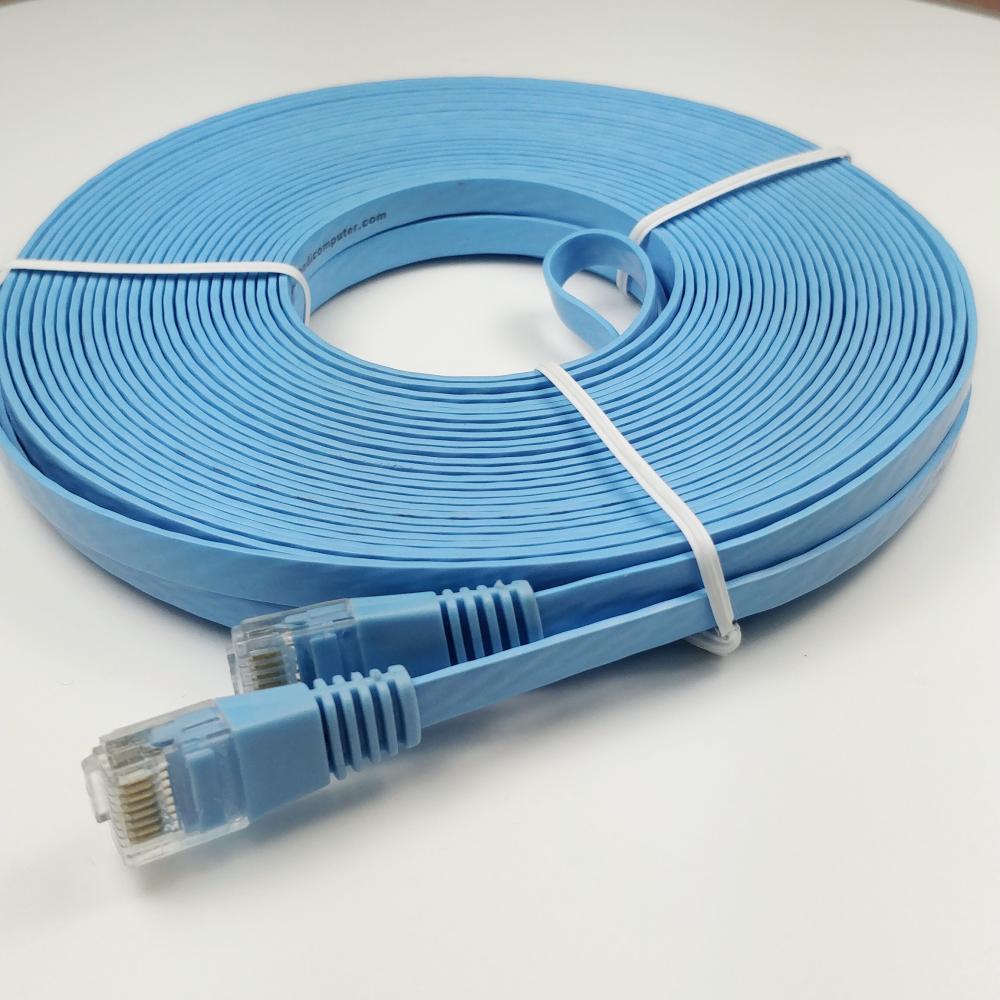 Câble réseau Cat6 Câble de raccordement Câble Ethernet plat