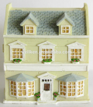polyresin miniatured house models,scaled building models