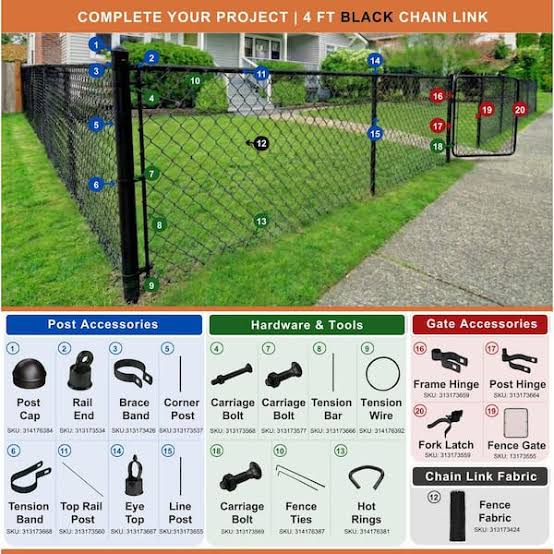 сетчатый забор 111 chain link fence 111