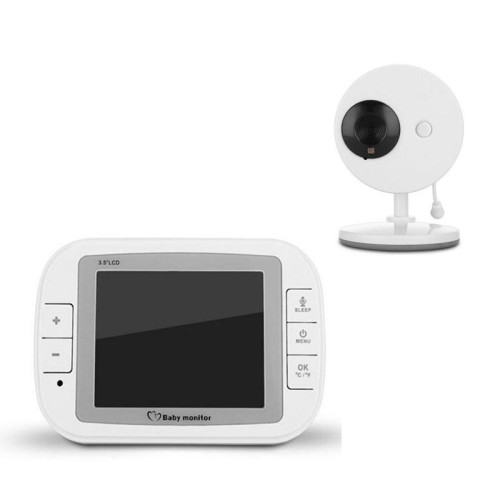 New 3.5 Inch Video Audio Baby Monitor