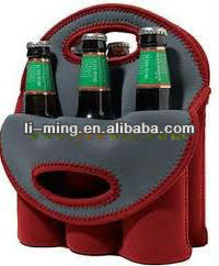 custom printed hot sale insulated neoprene bottle cooler