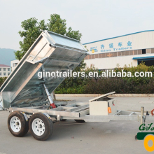 Hydraulic Tipper 7 Leafs Spring Heavy Equipment Trailer