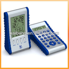Plastic digital Clock with calculator calendar