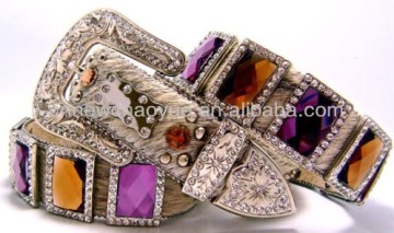 fashion western bling bling rhinestone belts