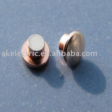 trimetal silver contact rivets