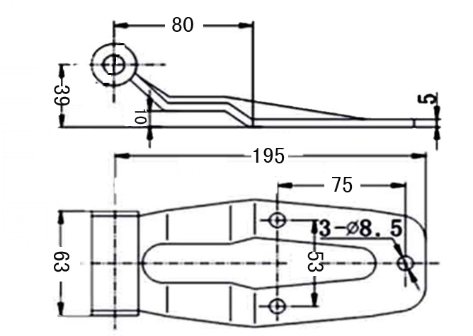 Enclosed Cargo Trailer Door Hinges