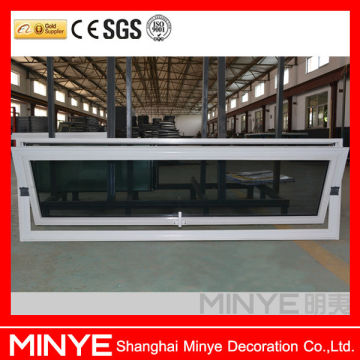 aluminum top hung casement windows/top hung window opener/side hung casement window