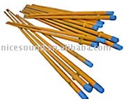 Tapered shank rods rock mining tools