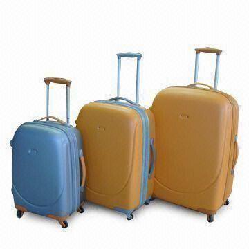 Scratch-proof Luggage Set with Top and Side Handle, Various Colors are Available