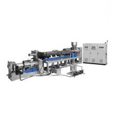 PE regrind flakes pelletizing machine