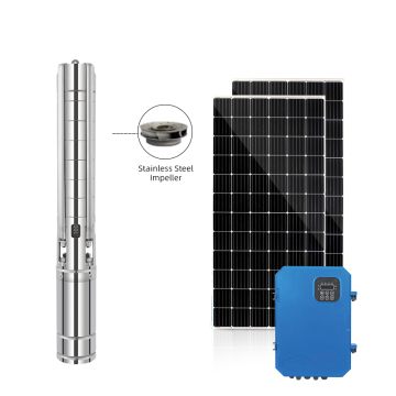 5.3HP Complete Solar Submersible Borehole Pump - Solar/Electric Borehole Pump