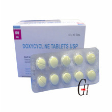 Comprimés de Doxycycline 100mg