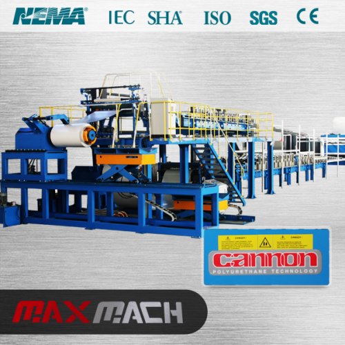 Liên tục Polyurethane Sandwich Panel máy