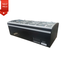 Big Capacity Combination Freezer with Automatic Defrost and Wall Case