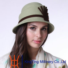 Church hats fitted wool felt hat cap