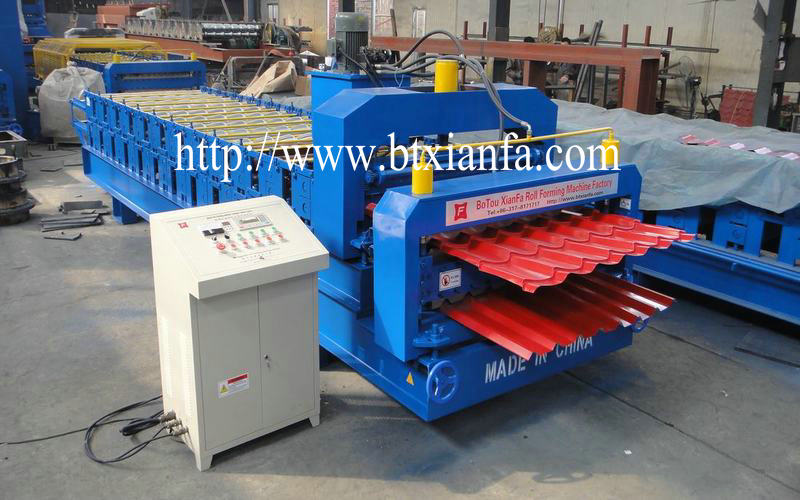 roofing tiles machine