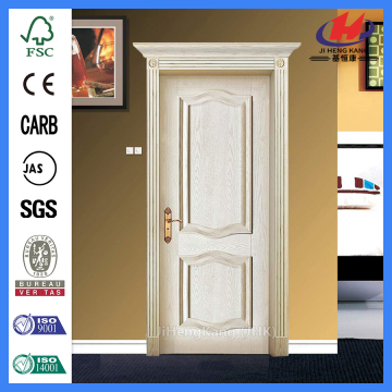 JHK-M01 Natural Red Oak Econmic Embossed MDF Exterior Door