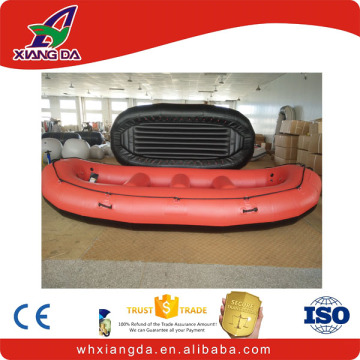 Summer water sports white water raft