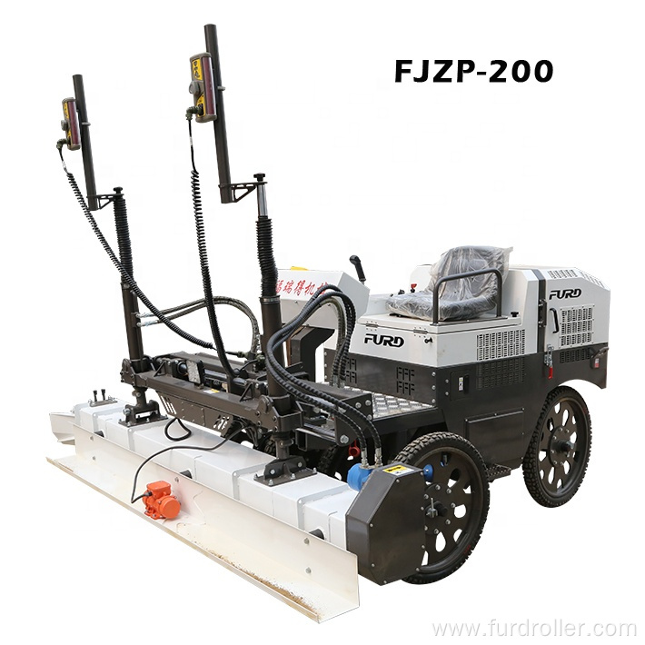 Self-propelled Six Wheel Drive Laser Screed For Quality Concrete Floor