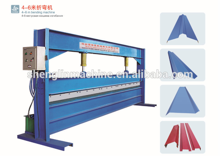 bending metal sheets machine/iron sheet bending machine