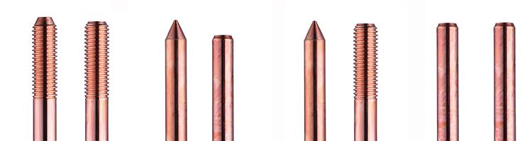 Copper bonded earth rod,ground rod - China Copper bonded earth rod,ground rod Supplier Factory