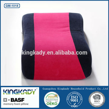 Hot wholesale jacquard velvet upholstery fabric bamboo cover good sleeping memory foam pillow