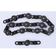 Flexible overhead conveyor double hanger conveyor shot blasting machine