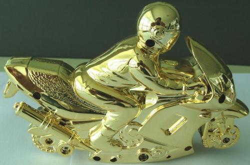 Argento placche in oro galvanica plastica